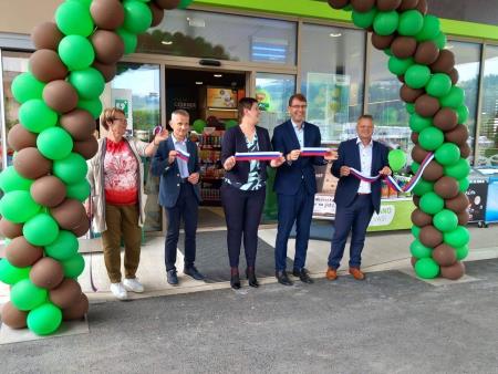 Prerez traku MOL Dobja vas